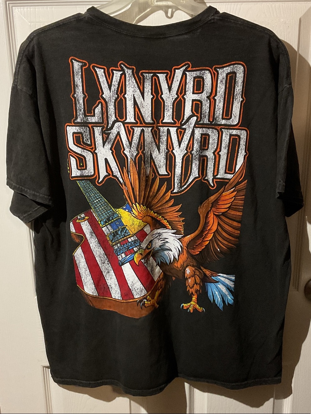 Lynyrd Skynyrd Black Short Sleeve Graphic Band Tee